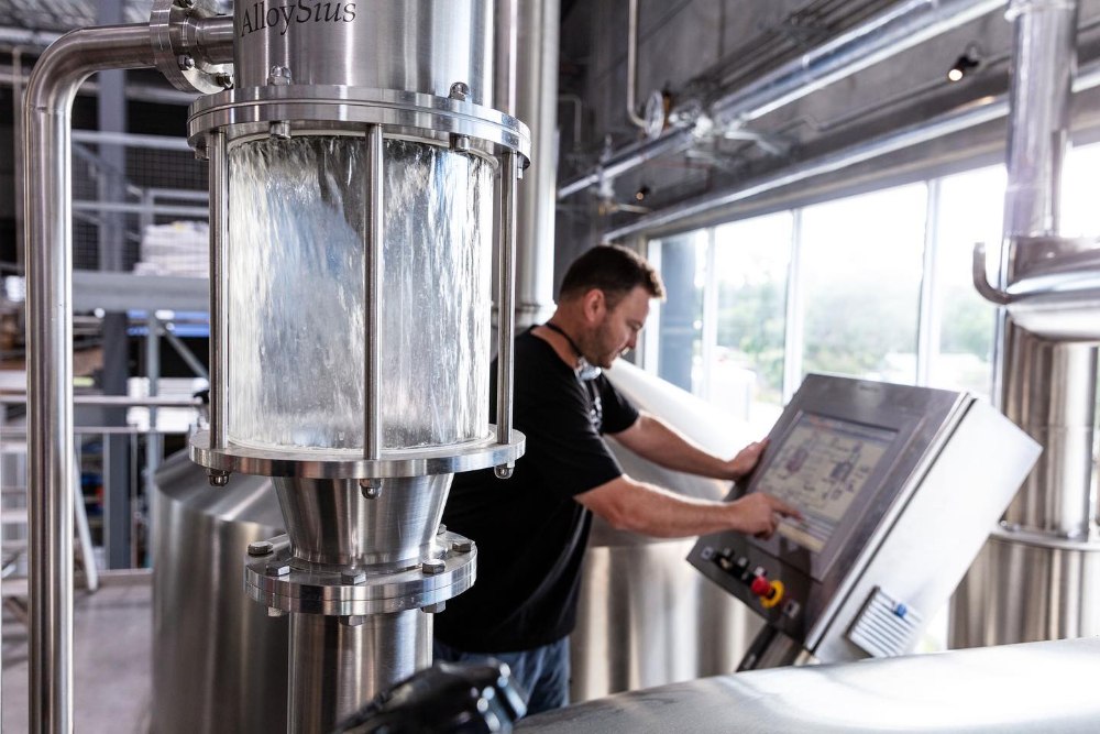 stainless steel steam heating saccharification room beer equipment